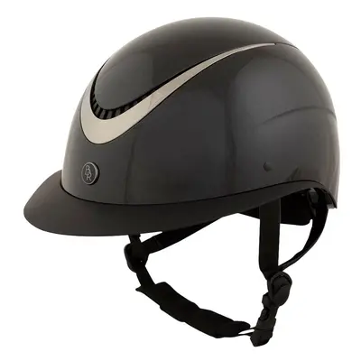 Riding helmet with polo visor BR Equitation Thêta Plus Glossy