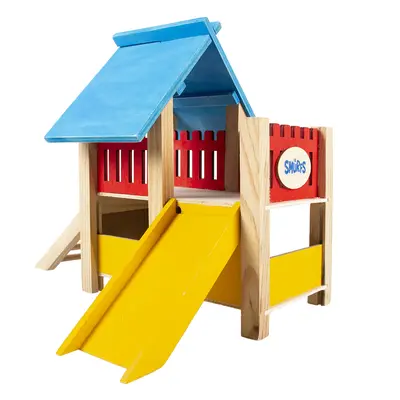 Toy wooden cheese house for rodents Duvoplus