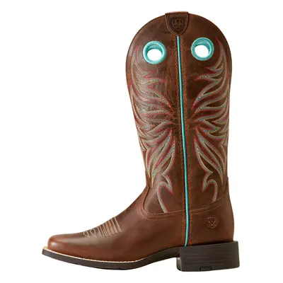 Women's leather western boots Ariat Round Up Ryder