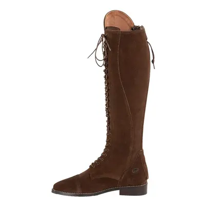 Imitation leather riding boots, narrow shaft Premiere Casimir