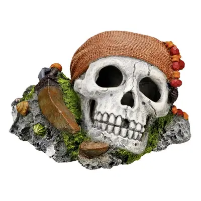 Pirate skull aquarium decoration Nobby Pet