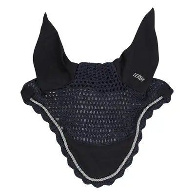 Fly bonnet for horse with cord Derby