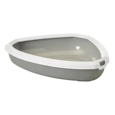 Corner litter tray with rim for cats Nobby Pet Rincon