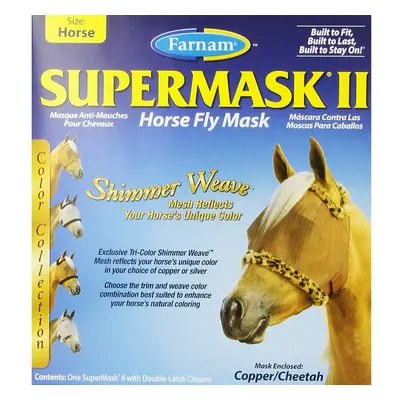 Anti-fly mask for horses Farnam Supermask II Arab arab