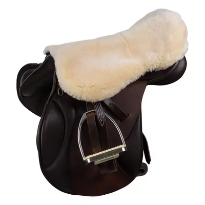 Sheepskin riding saddle seat cover Horze Harleigh