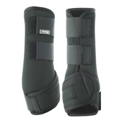 Neoprene dressage gaiters for horses Horze