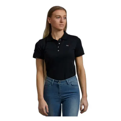 Women's riding Polo shirt Premier Equine logo PE