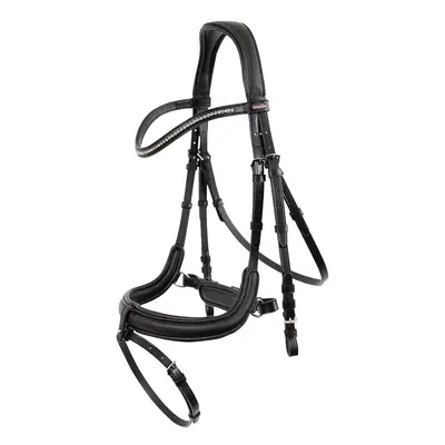 Combined riding bridle and noseband Premiere Montaubon