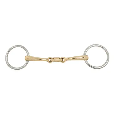 Double snaffle bits for curved horses BR Equitation Soft Contact