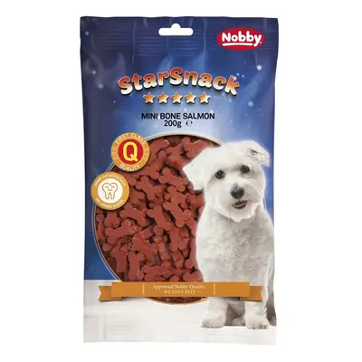 Dog treats Nobby Pet StarSnack Mini Bones Salmon 200 g