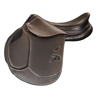 Horse jumping saddle with lining Privilège Equitation Saumur