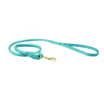 Rolled leather dog leash Weatherbeeta