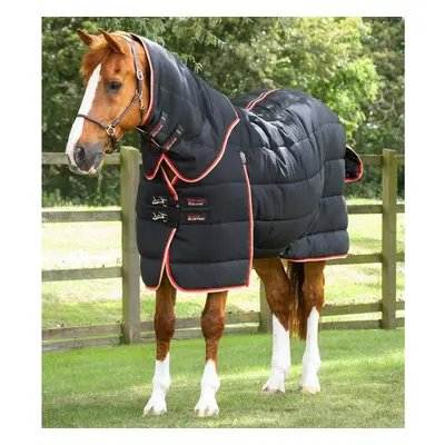 Horse stable blanket with neck cover Premier Equine Stable Buster 200g