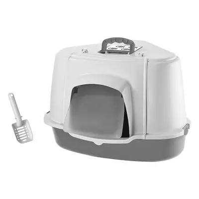 Corner cat litter tray with scoop Nobby Pet