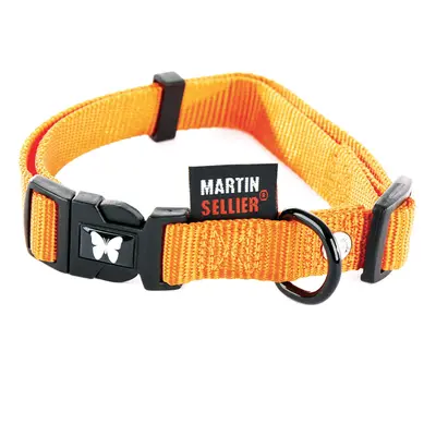 Adjustable nylon dog collar Martin Sellier 16-30/45