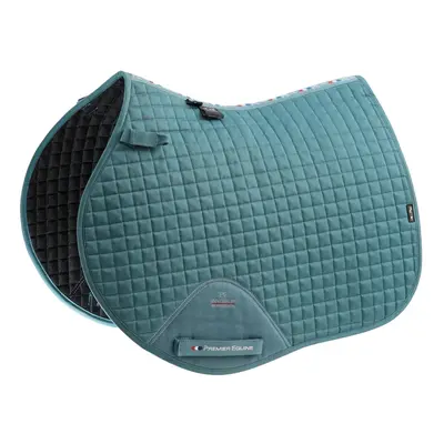 Saddle pad for horses in plain cotton Premier Equine Close Contact GP