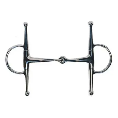 Articulated stainless steel snaffle bit for horses Weatherbeeta Korsteel