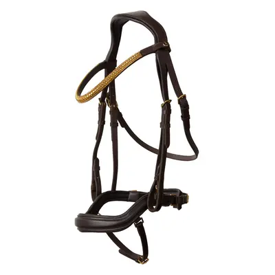 Anatomical horse bridles with crystal browband Horze Highbury