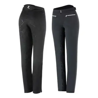 Women's full grip print riding pants Horze Adeline