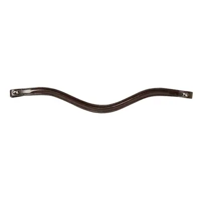 Smooth leather horse browband Premier Equine Liscio