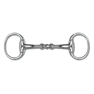 Anatomical double-jointed olive bit for horses Waldhausen Massif