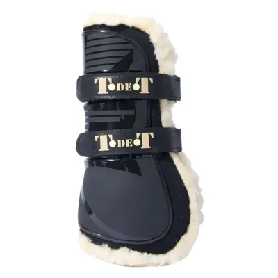 Sheepskin tendon horse gaiters T de T