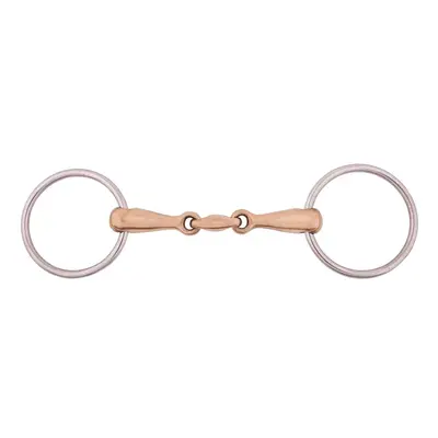 Double bit for solid stainless steel horse BR Equitation Cuprion