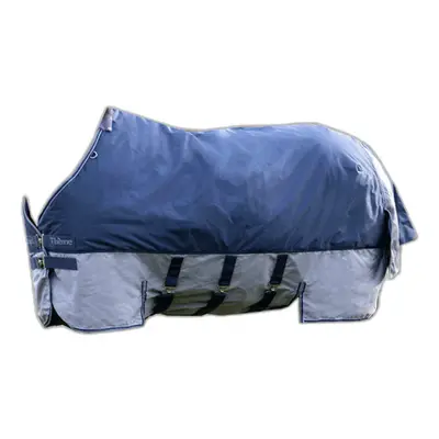 Outdoor horse blanket with waist belt Equithème Tyrex 600 D 300g