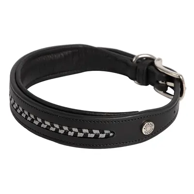 Leather dog collar Antarès