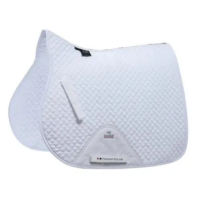 Saddle pad for horses in plain cotton Premier Equine Pony