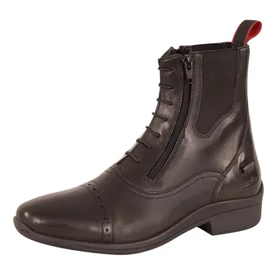 Leather riding boots with double front zipper Premiere Jodhpur Oklahoma