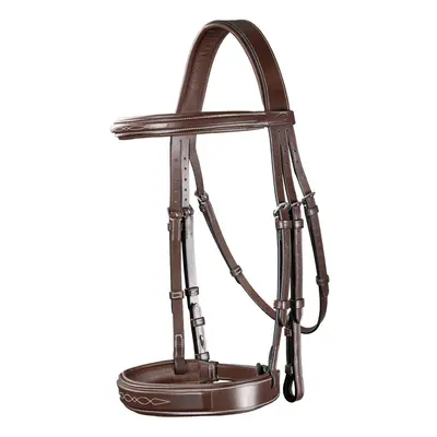 Anatomical riding bridle with wide noseband Dy’on Hunter