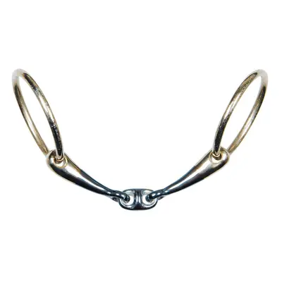 Two-ring snaffle bit with double anatomic break Harry's Horse