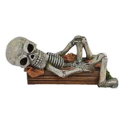 Reclining skeleton aquarium decoration Nobby Pet