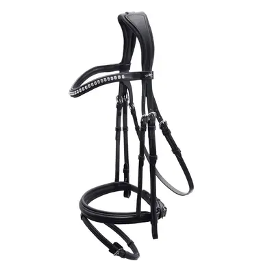 Shockemöhle Rome Select anatomical riding bridle with combined noseband