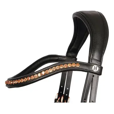 Anatomical bridles Harry's Horse Rosegold