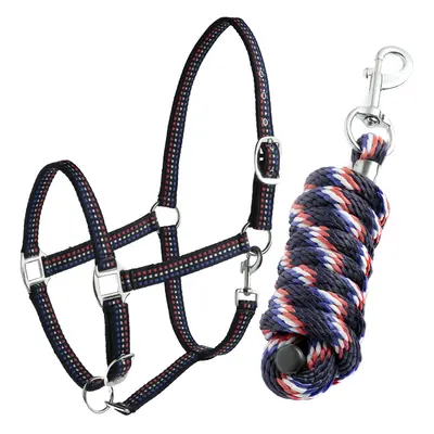 Stitched horse halter + lead reins Tattini