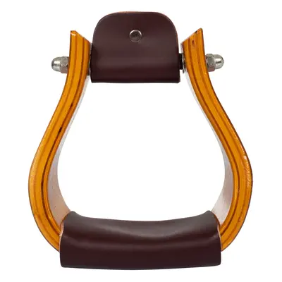 Wooden Western riding stirrups Freemax