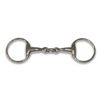 Olive bit for horse with double curved mouth HFI