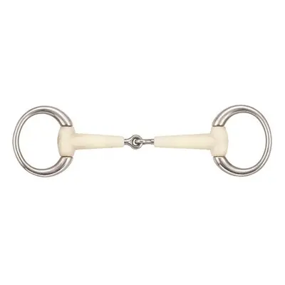 Olive bit for horse and bridle single joint Soyo Happy mouth racing "mullen"