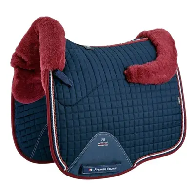 Merino wool dressage saddle pad for horses Premier Equine Capella CC Square