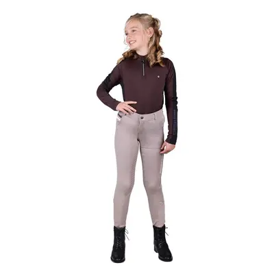 Children's full grip riding pants QHP Softshell Emma