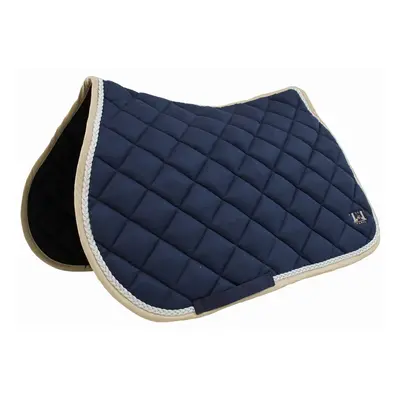 Saddle pad fontainebleau suede T de T