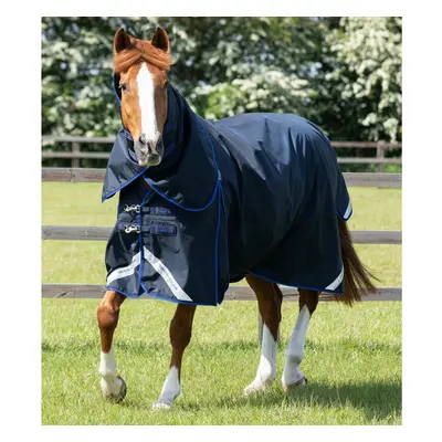 Waterproof outdoor horse blanket with neck cover Premier Equine Buster 40g