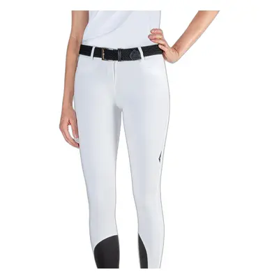 Horse riding pants with knee grip woman Equiline Ash