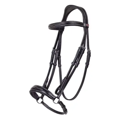 Combined riding bridle and noseband QHP Allemande