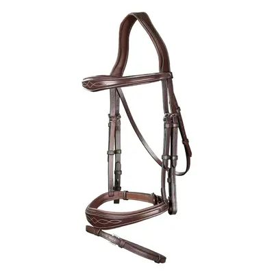 Combined anatomic noseband bridle Dy’on