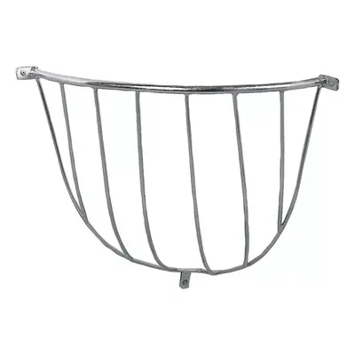 Corner zinc-plated hay rack with wall mounting Kerbl