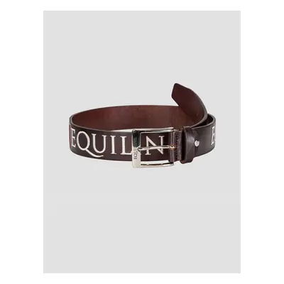 Leather belt with embroidery Equiline