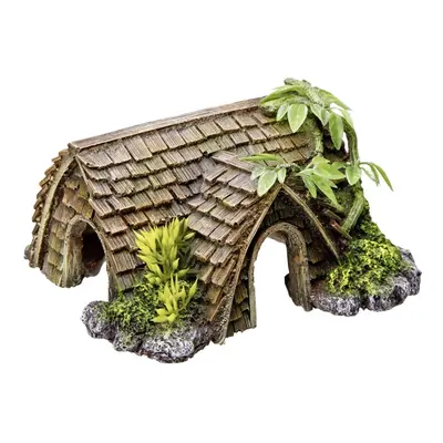 Cottage aquarium decoration with plants Nobby Pet